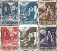 Delcampe - 650794 HINGED VATICANO 1958 CENTENARIO DE LAS APARICIONES DE LOURDES - Gebraucht