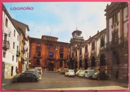 Delcampe - Visuel Pas Très Courant - Espagne - Logroño - Palacio Del General Espartero - Renault 4L - La Rioja (Logrono)