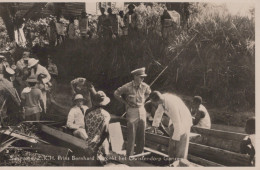 Delcampe - Suriname Ganzee Prins Bernhard Dorpsbezoek Real Photo Unposted #SCM636 - Afrique Du Sud