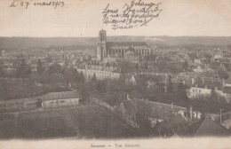 Delcampe - France Soissons Vue Générale Ville Cathédrale Architecture 1903 #SCN339 - Soissons