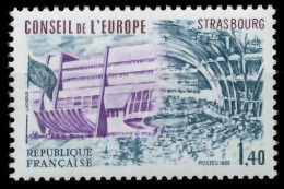 Delcampe - FRANKREICH DIENSTMARKEN EUROPARAT Nr 27 Postfrisch SADFE2A - Mint/Hinged