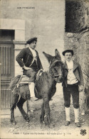 Delcampe - CPA Pyrenees Ane En Route Pour La Ville Folklore - Burros