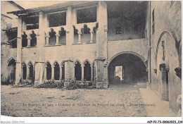 Delcampe - ACPP2-73-0159 - LE-BOURGET-DU-LAC - Le Chateau De L'abbaye Du Prieure - Cour Interieure - Le Bourget Du Lac