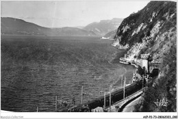 Delcampe - ACPP2-73-0132 - LE LAC DU BOURGET - Route De La Corniche Et Les Tunnels - Le Bourget Du Lac