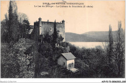 Delcampe - ACPP2-73-0106 - LA SAVOIE TOURISTIQUE - LE LAC DU BOURGET - Le Chateau De Bourdeau - Le Bourget Du Lac