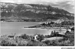 Delcampe - ACPP1-73-0057 - BOURGET-DU-LAC - La Plage - Au Fond - Le Nivolet - Le Bourget Du Lac