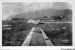Delcampe - ACPP2-73-0093 - Tempete Sur Le Lac Du BOURGET - Le Bourget Du Lac