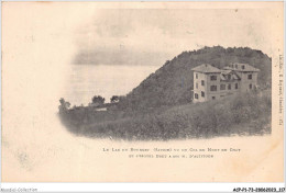 Delcampe - ACPP1-73-0060 - LE LAC BOURGET  - Vu Du Col Du Mont Du Chat Et L'hotel Bret - Le Bourget Du Lac
