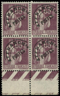 Delcampe - FRANCE Préoblitérés ** - 73, Bloc De 4, Bdf: 65c. Paix - Cote: 760 - 1893-1947