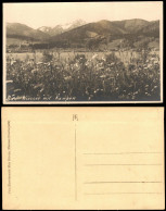 Delcampe - Ansichtskarte Bad Wiessee Blumenwiese - Fernblick Auf Die Stadt 1931 - Bad Wiessee