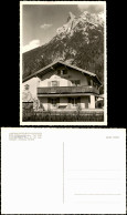 Delcampe - Ansichtskarte Mittenwald LANDHAUS-PENSION-ISARAUEN 1962 - Mittenwald