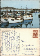 Delcampe - Postcard Hvide Sande Hafen Havneparti Fra HvideFrom The Harbour 1972 - Dänemark