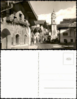 Delcampe - Ansichtskarte Mittenwald Oberer Markt - Autos 1963 - Mittenwald