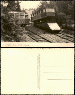Delcampe - Lichtenhain Oberweißbach Bergbahn Thüringer Wald Steigung 1 Fotokarte 1956 - Lichtenhain