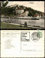 Delcampe - Ansichtskarte Passau Veste Oberhaus Und Niederhaus Donaudampfer 1981 - Passau