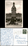 Delcampe - Ansichtskarte Mannheim Partie Am Rathaus 1938 - Mannheim