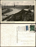 Delcampe - Ansichtskarte Syburg-Dortmund Hohensyburg Mit Denkmal Und Hengsteysee 1952 - Dortmund