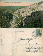Delcampe - Ansichtskarte Wolkenstein Wolkensteiner Schweiz Im Zschopautal 1910 - Wolkenstein