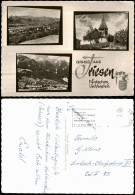 Delcampe - Postcard Triesen Lichtenstein 3 Bild Stadtteilansichten 1962 - Liechtenstein
