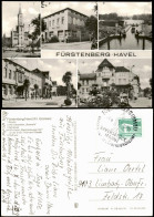 Delcampe - Fürstenberg Havel DDR Mehrbild HO-Gaststätte Ratscafe Schleuse Kirche Uvm. 1980 - Fürstenberg