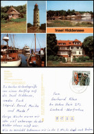 Delcampe - Kloster Hiddensee  DDR Mehrbild-AK Leuchtturm, Fischerhaus, Hafen, HOG 1988 - Hiddensee