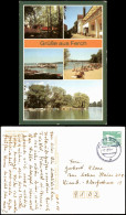 Delcampe - Ferch-Schwielowsee DDR Mehrbild-AK Ortsansichten Campingplatz Strandbad 1988 - Ferch