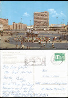 Delcampe - Berlin Mitte Alexanderplatz Mit Blick Zur Kongreßhalle  Belebt G1980 - Mitte