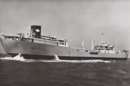 Delcampe - Nederland Amsterdam Noord Holland Tankschip Maess Real Photo Unposted #SCX142 - Dampfer