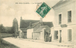 Delcampe - CPA OTHIS (77) - La Grande Rue Et Commerce De Vins Hebuterne - 1908 - Non Classés