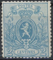 Delcampe - [* SUP] N° 24, 2c Bleu, TB Centrage - Légère Trace - Cote: 785€ - 1866-1867 Piccolo Leone