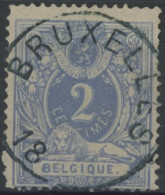 Delcampe - [O SUP] N° 27, Obl Concours SC 'Bruxelles' - Centre Vide - 1869-1883 Leopoldo II
