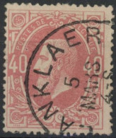 Delcampe - [O SUP] N° 34, Superbe Obl SC 'Lanklaer' - 1869-1883 Leopoldo II