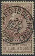 Delcampe - [O SUP] N° 61, Jolie Obl SC 'Gand (boucherie)' - 1893-1900 Barba Corta