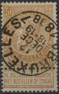 Delcampe - [O SUP] N° 62, Jolie Obl SC 'Bruxelles 7' - 1893-1900 Barba Corta