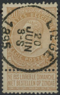Delcampe - [O SUP] N° 62, Superbe Obl SC 'Liège' - Cote: 21.5€ - 1893-1900 Barba Corta