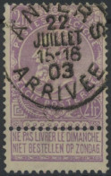 Delcampe - [O SUP] N° 67, Jolie Obl SC 'Anvers Arrivée' - 1893-1900 Barba Corta