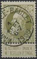 Delcampe - [O SUP] N° 75, Jolie Obl SC 'Wanfercée Baulet' - 1905 Barba Grossa