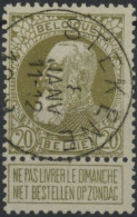 Delcampe - [O SUP] N° 75, Superbe Obl Centrale SC 'Stekene' - 1905 Barba Grossa