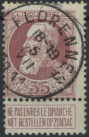 Delcampe - [O SUP] N° 77, Jolie Obl SC 'Florennes' - 1905 Barba Grossa