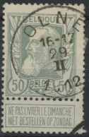 Delcampe - [O SUP] N° 78, Superbe Obl Centrale SC 'Olne' - 1905 Barba Grossa