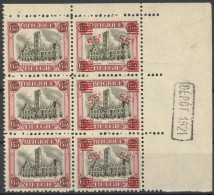 Delcampe - [** SUP] N° 188A, Termonde 3x Verticale - Depot 1921 - Autres & Non Classés