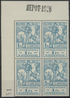Delcampe - [** SUP] N° 238, Bloc De 4 - DEPOT 1926 - Cote: 64€ - Autres & Non Classés