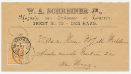 Delcampe - Em. 1891 Locaal Te Den Haag - Storia Postale