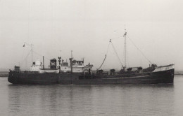 Delcampe - Monica Tanker Ship Postcard Size Real Photo #SDB051 - Tanker