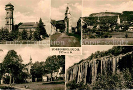 Delcampe - Scheibenberg Kirche Orgelpfeifen Teilansicht - Scheibenberg