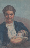 Delcampe - Illustratori  -  Cascella  -  Donne Abruzzesi  - II -  No Ed.   -  F.  Piccolo  -   Non Viagg.   -  Ottima Cons. - Sonstige & Ohne Zuordnung