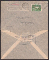 Delcampe - Uruguay Bf Vom 20. JUL 1937 Mondevideo Nach Neu-Petershain Niederlausitz - Via Condor - - Uruguay