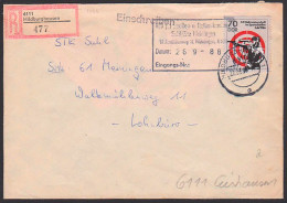 Delcampe - Sportschießen WM Suhl 1986 (3046) R-Bf Hildburhausen - Cartas & Documentos