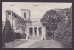 Delcampe - Vintage Postcard Germany Potsdam Pfingstberg Belvedere Palace Colonnade - Potsdam