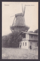 Delcampe - Vintage Postcard Germany Potsdam Sanssouci Historic Windmill Rural View - Potsdam